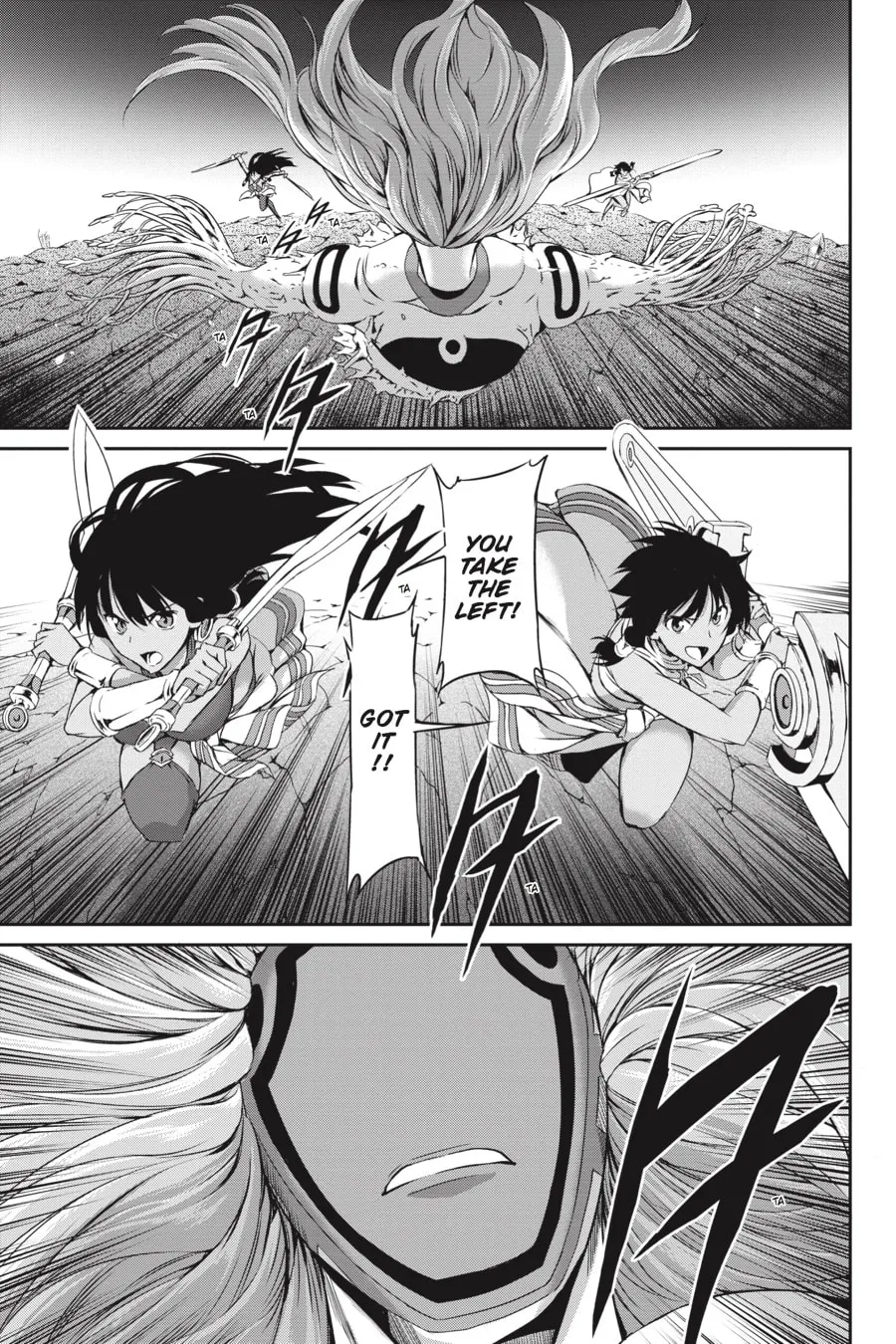 Is It Wrong to Try to Pick Up Girls in a Dungeon? On the Side: Sword Oratoria Chapter 13 page 32 - 