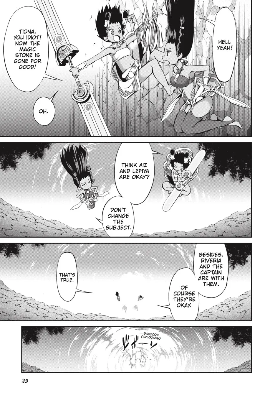 Is It Wrong to Try to Pick Up Girls in a Dungeon? On the Side: Sword Oratoria Chapter 13 page 34 - 