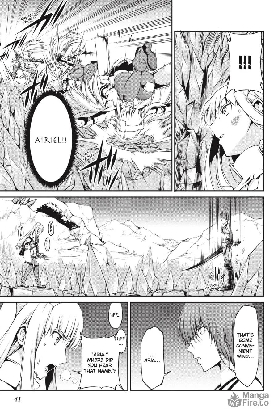Is It Wrong to Try to Pick Up Girls in a Dungeon? On the Side: Sword Oratoria Chapter 13 page 36 - 
