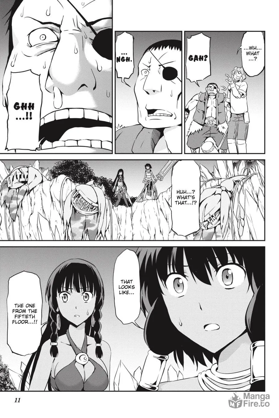 Is It Wrong to Try to Pick Up Girls in a Dungeon? On the Side: Sword Oratoria Chapter 13 page 9 - 