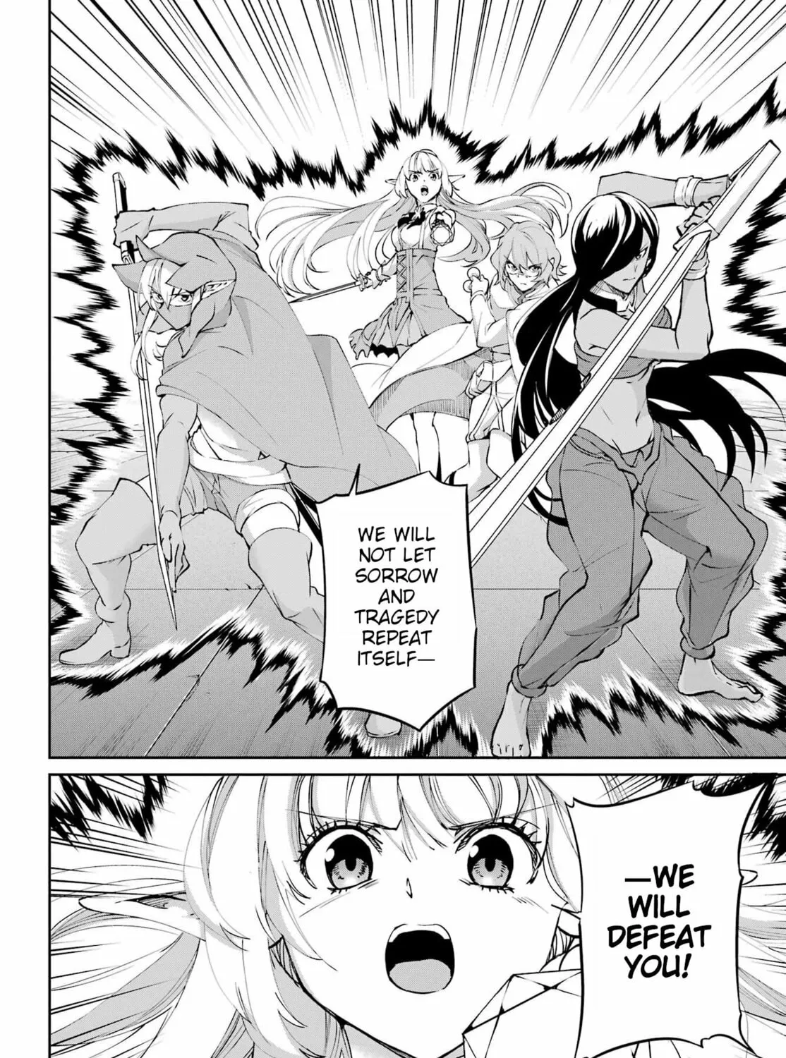 Is It Wrong to Try to Pick Up Girls in a Dungeon? On the Side: Sword Oratoria Chapter 132 page 105 - 