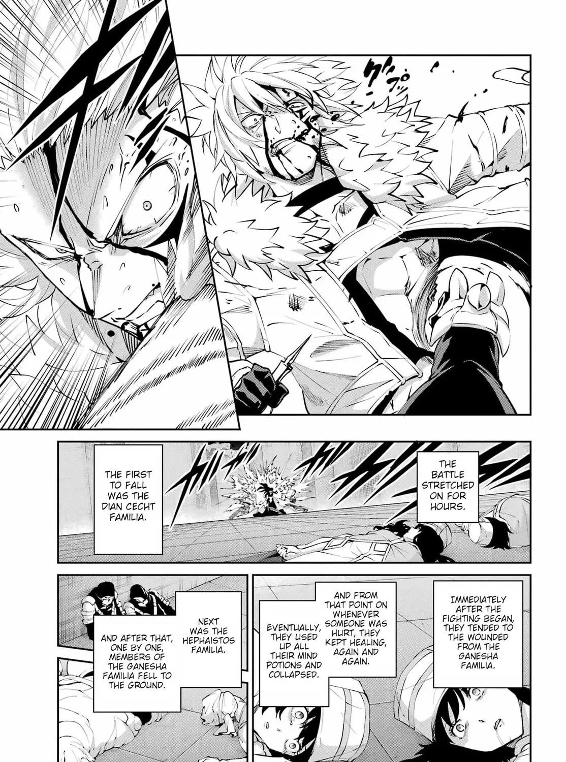 Is It Wrong to Try to Pick Up Girls in a Dungeon? On the Side: Sword Oratoria Chapter 132 page 5 - 