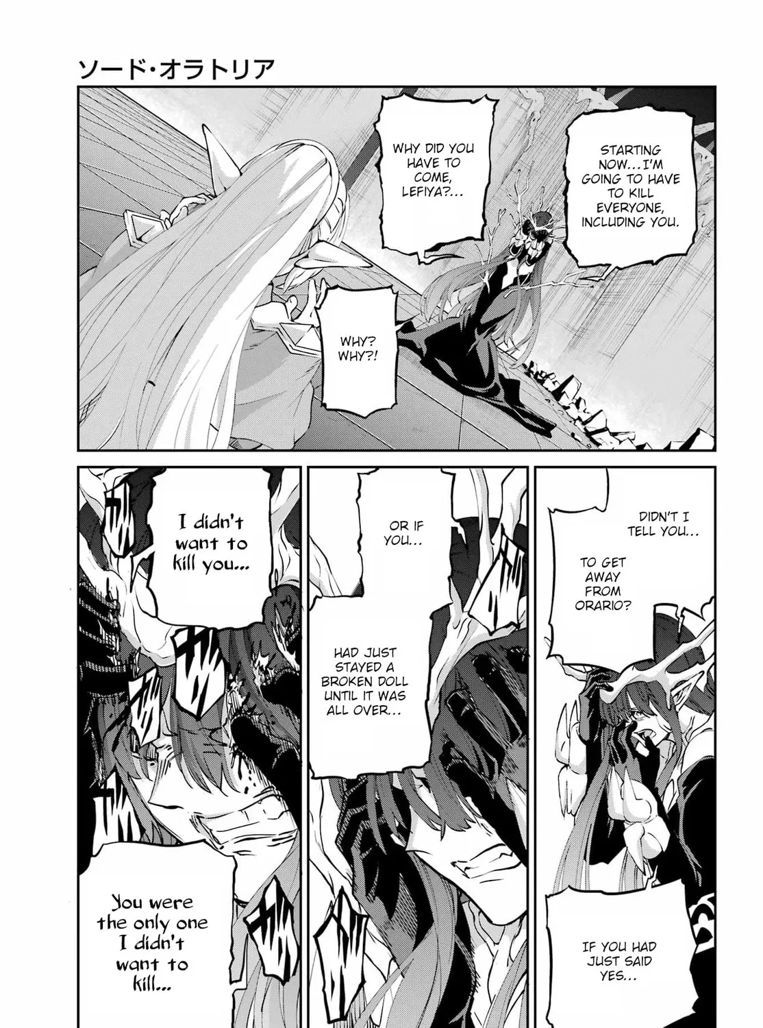 Is It Wrong to Try to Pick Up Girls in a Dungeon? On the Side: Sword Oratoria Chapter 132 page 43 - 