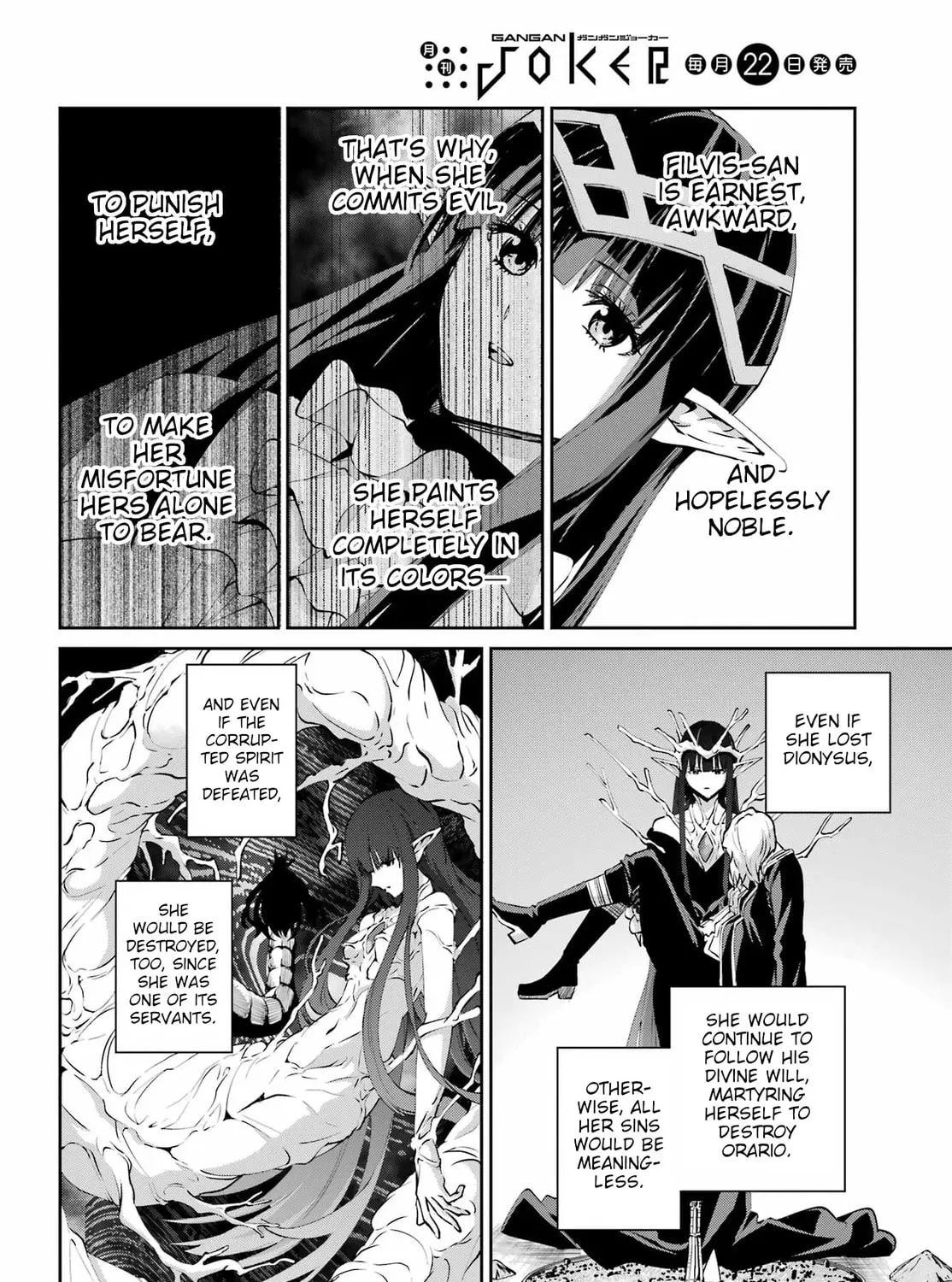 Is It Wrong to Try to Pick Up Girls in a Dungeon? On the Side: Sword Oratoria Chapter 132 page 61 - 
