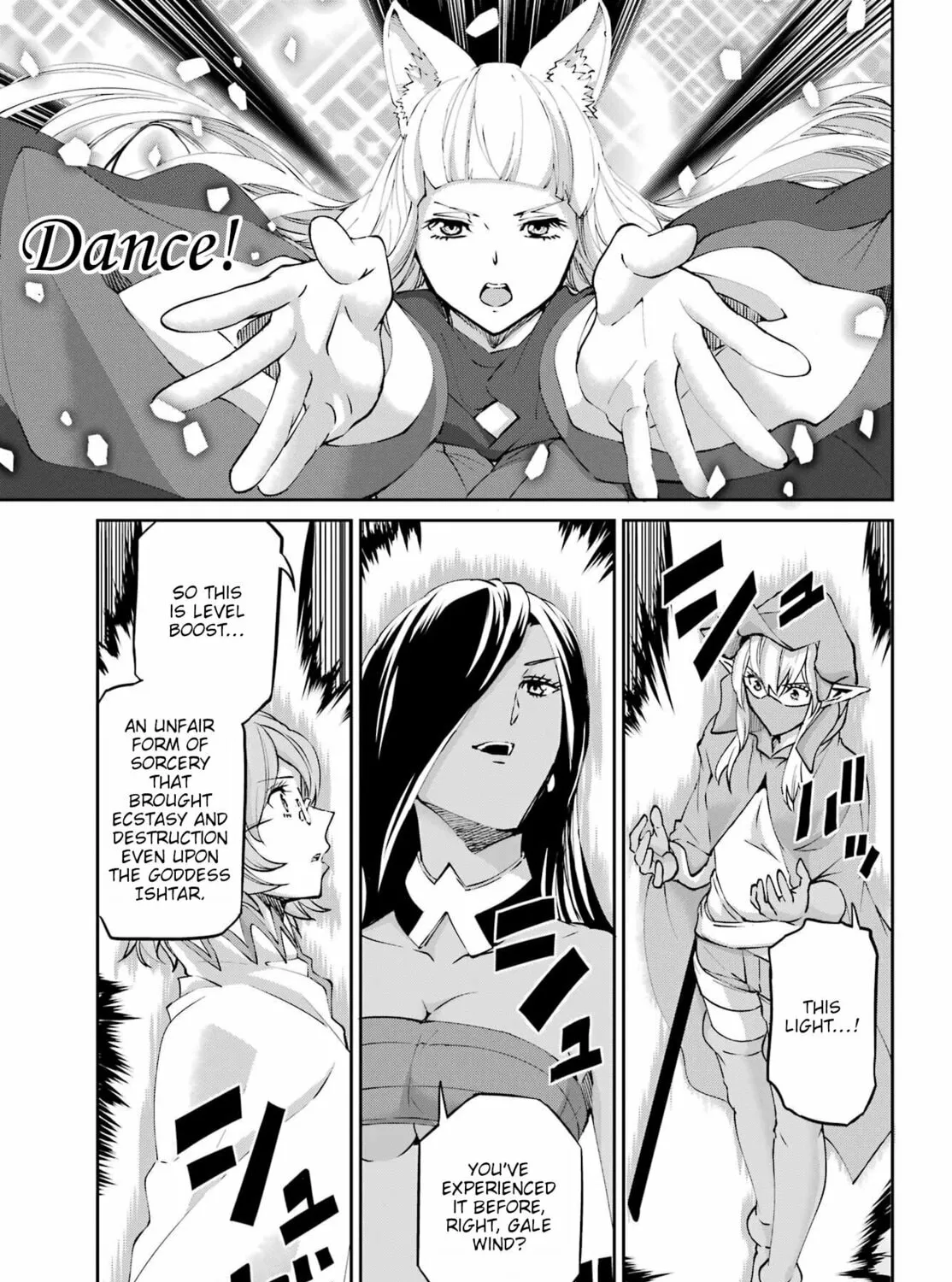 Is It Wrong to Try to Pick Up Girls in a Dungeon? On the Side: Sword Oratoria Chapter 132 page 91 - 