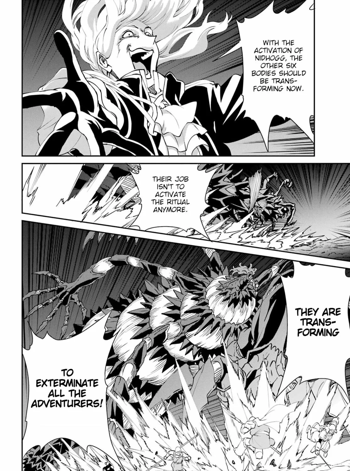 Is It Wrong to Try to Pick Up Girls in a Dungeon? On the Side: Sword Oratoria Chapter 133 page 105 - 