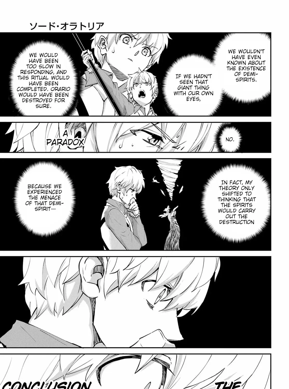 Is It Wrong to Try to Pick Up Girls in a Dungeon? On the Side: Sword Oratoria Chapter 133 page 33 - 