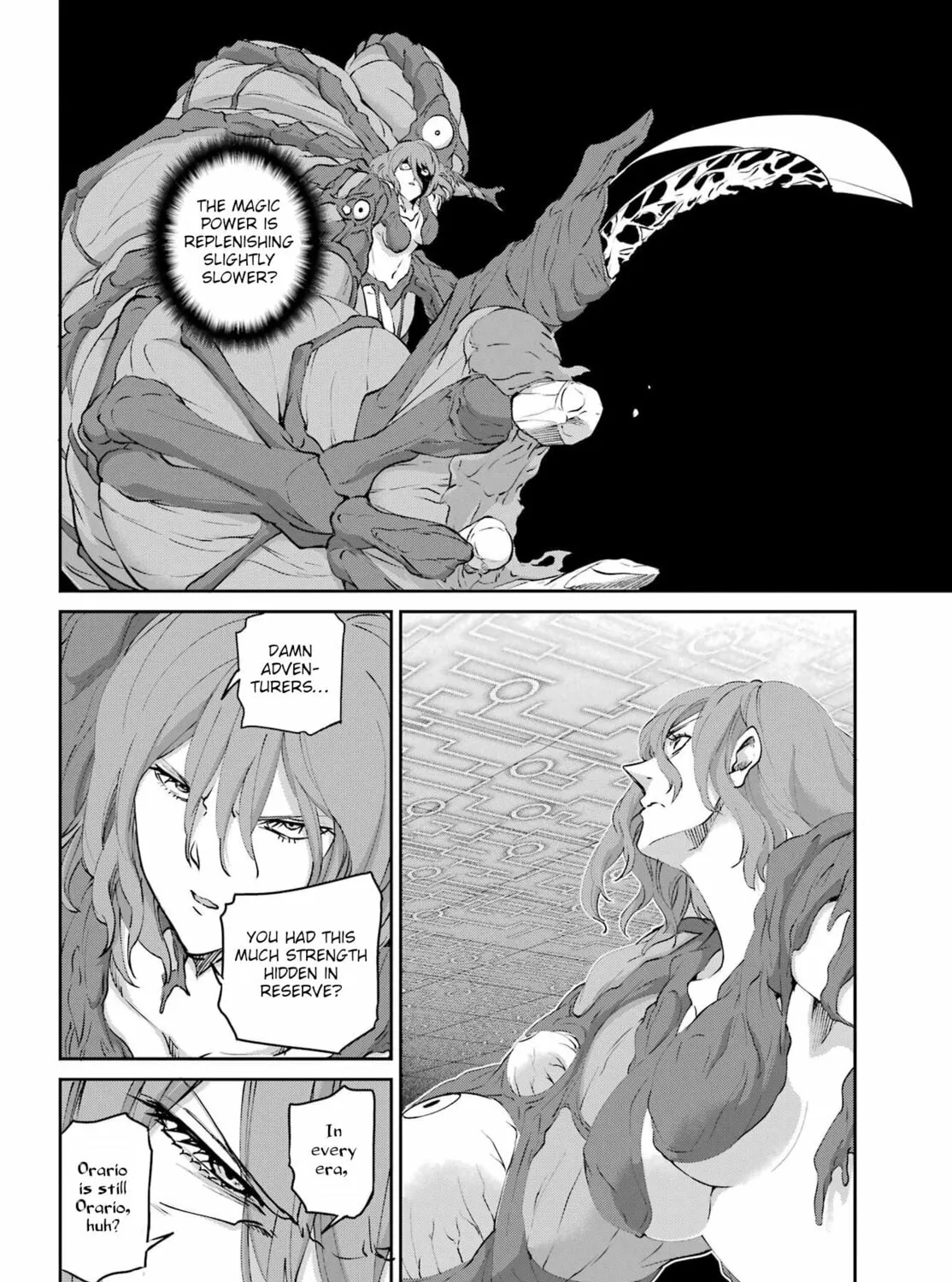 Is It Wrong to Try to Pick Up Girls in a Dungeon? On the Side: Sword Oratoria Chapter 133 page 7 - 