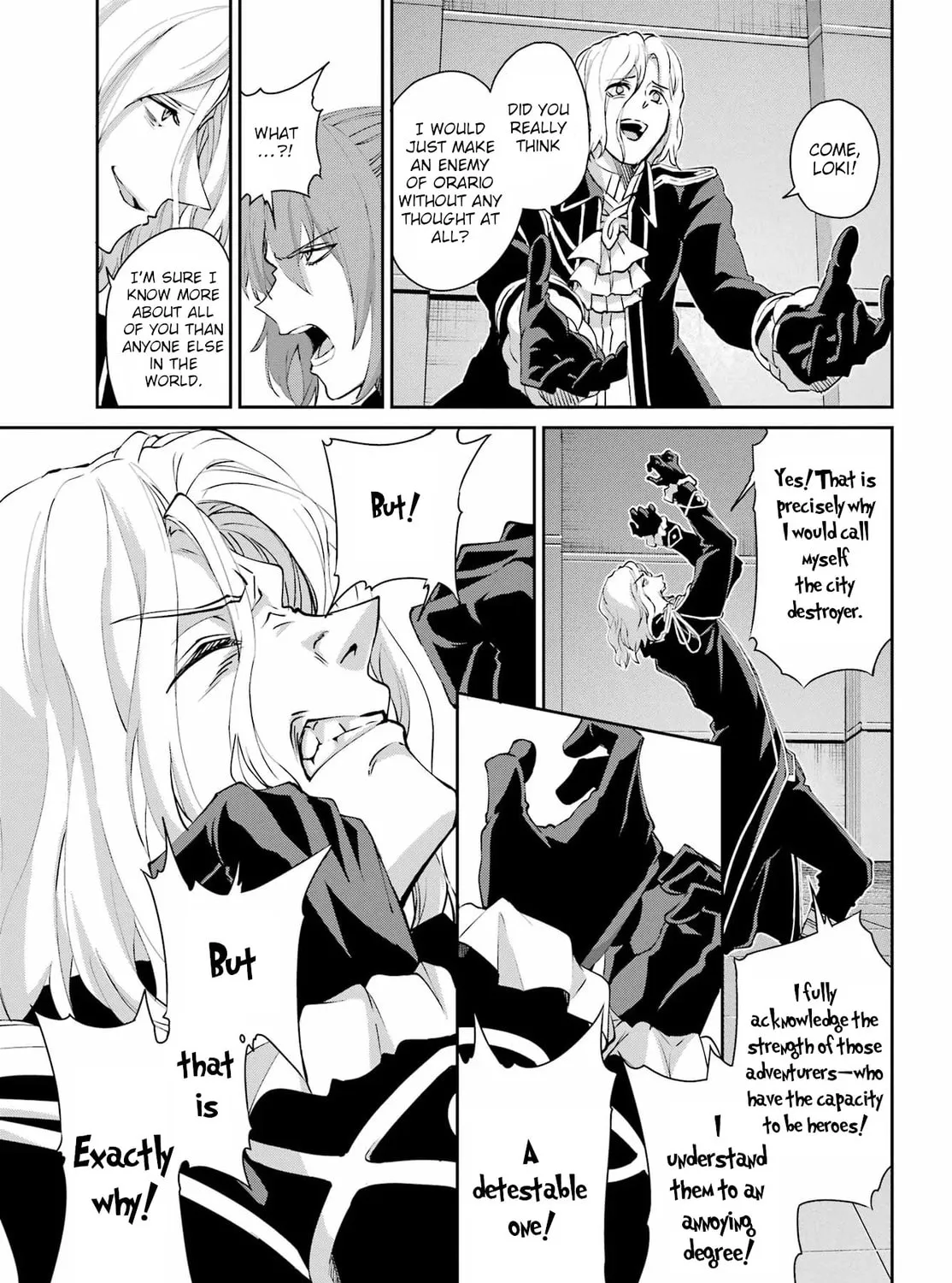 Is It Wrong to Try to Pick Up Girls in a Dungeon? On the Side: Sword Oratoria Chapter 133 page 73 - 