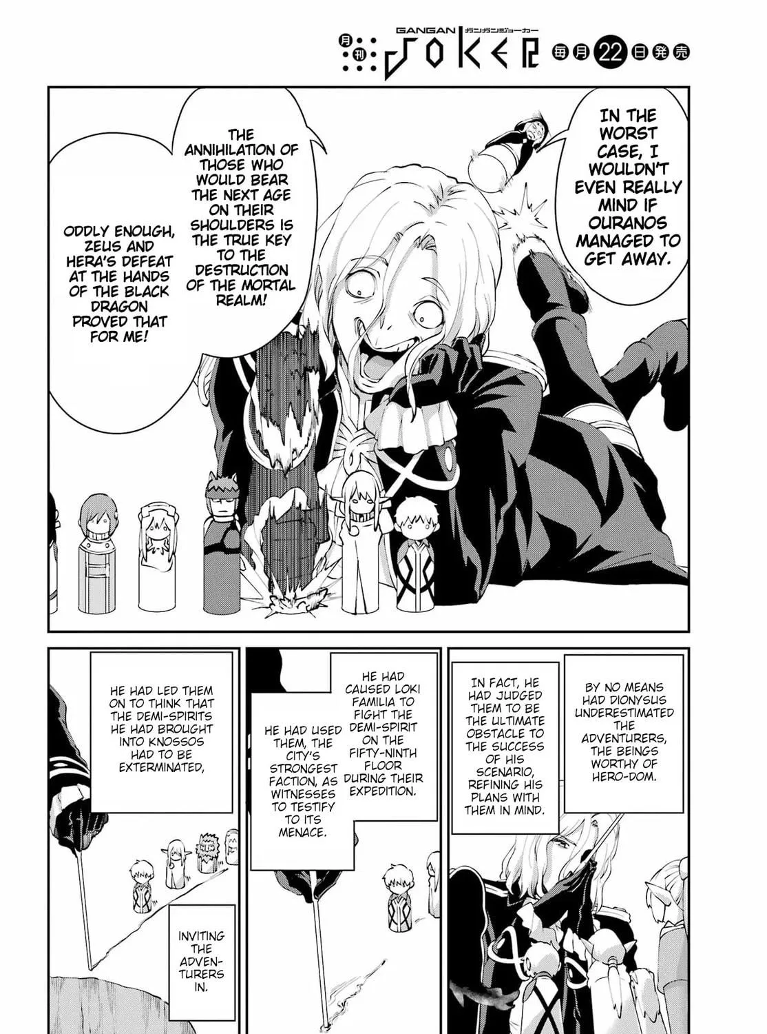 Is It Wrong to Try to Pick Up Girls in a Dungeon? On the Side: Sword Oratoria Chapter 133 page 89 - 