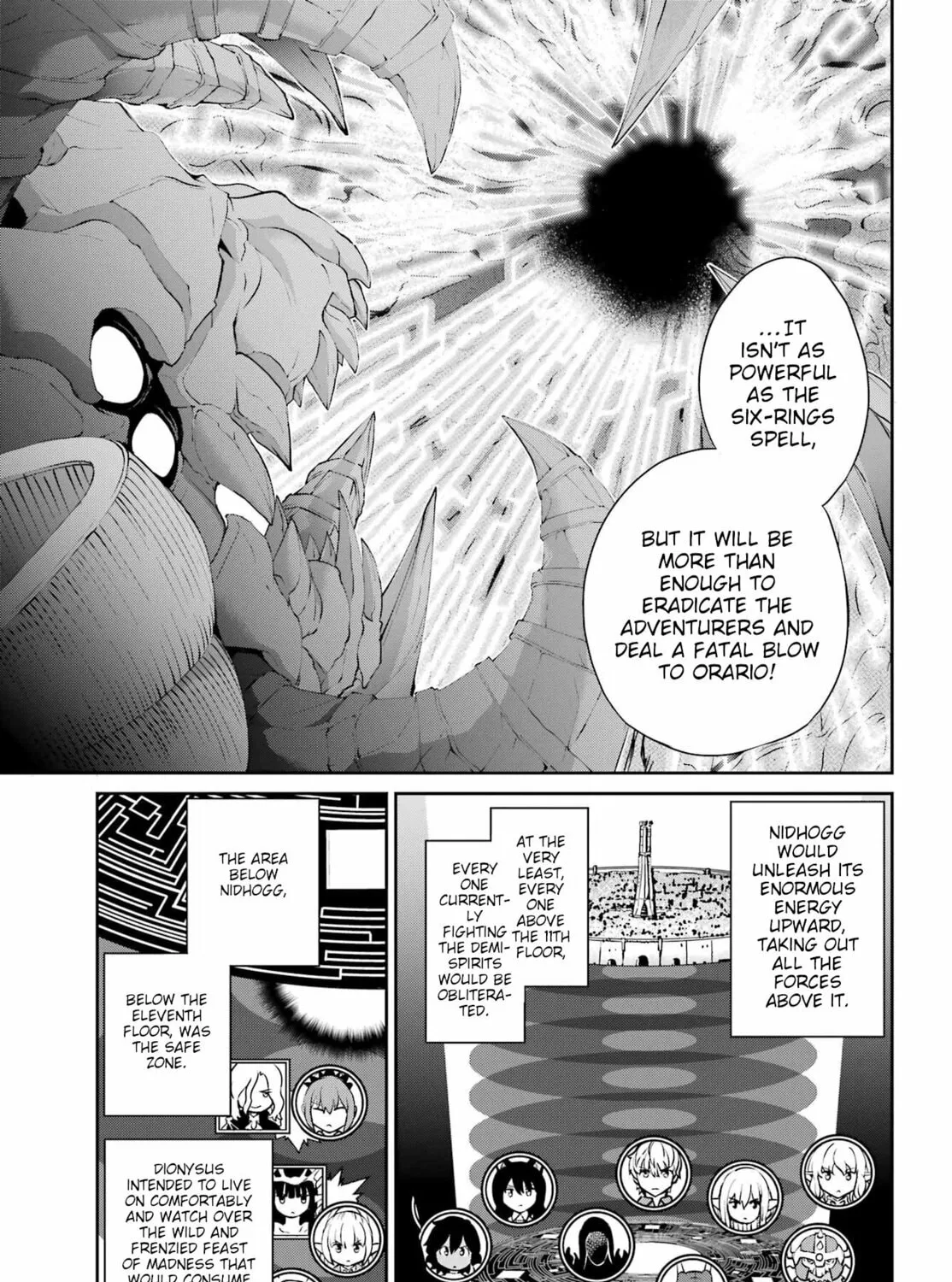 Is It Wrong to Try to Pick Up Girls in a Dungeon? On the Side: Sword Oratoria Chapter 133 page 99 - 