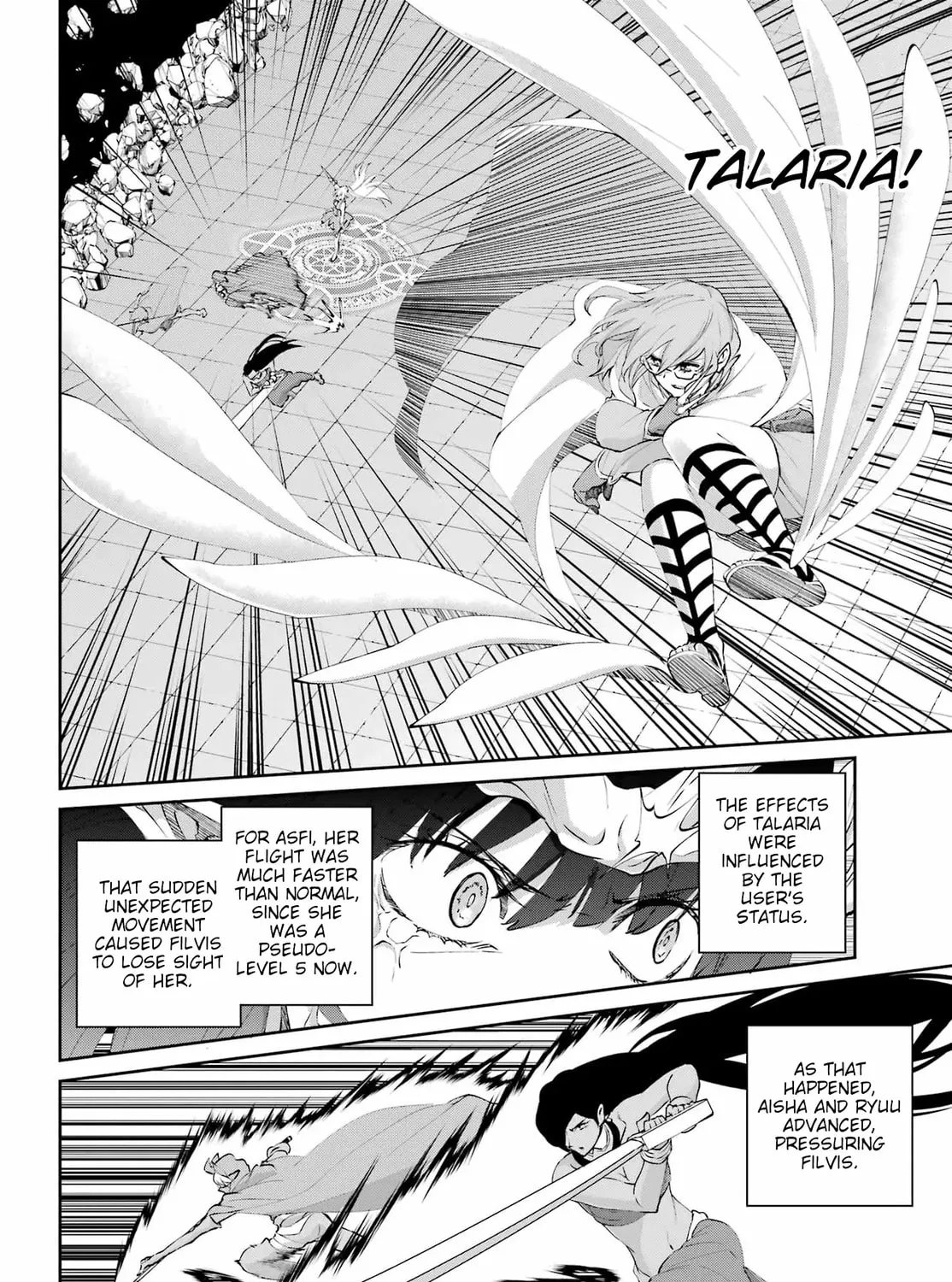 Is It Wrong to Try to Pick Up Girls in a Dungeon? On the Side: Sword Oratoria Chapter 134 page 84 - 