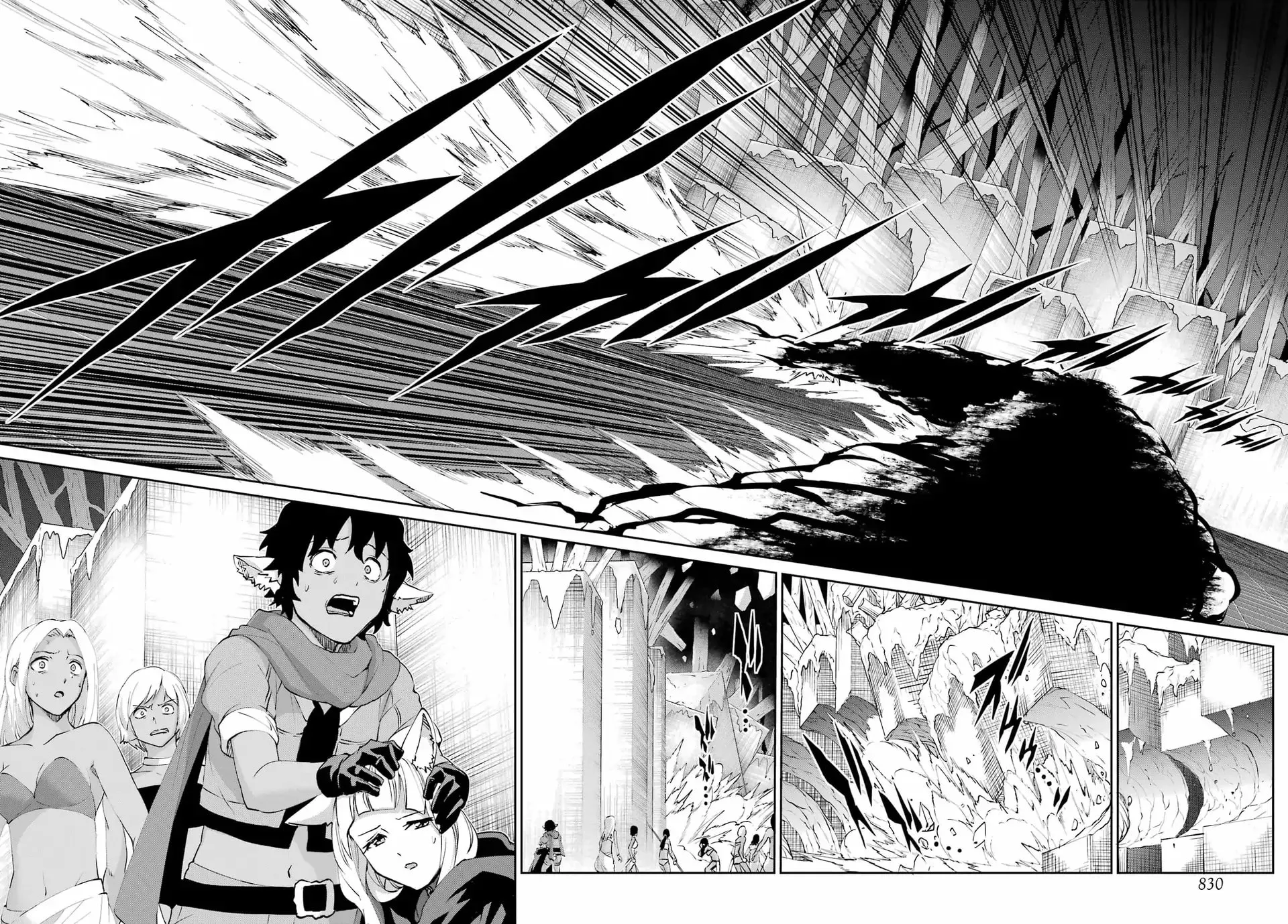 Is It Wrong to Try to Pick Up Girls in a Dungeon? On the Side: Sword Oratoria Chapter 135 page 55 - 