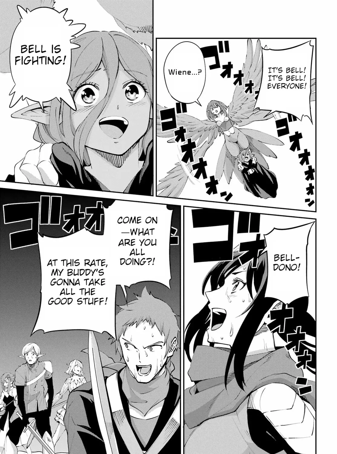 Is It Wrong to Try to Pick Up Girls in a Dungeon? On the Side: Sword Oratoria Chapter 136 page 101 - 