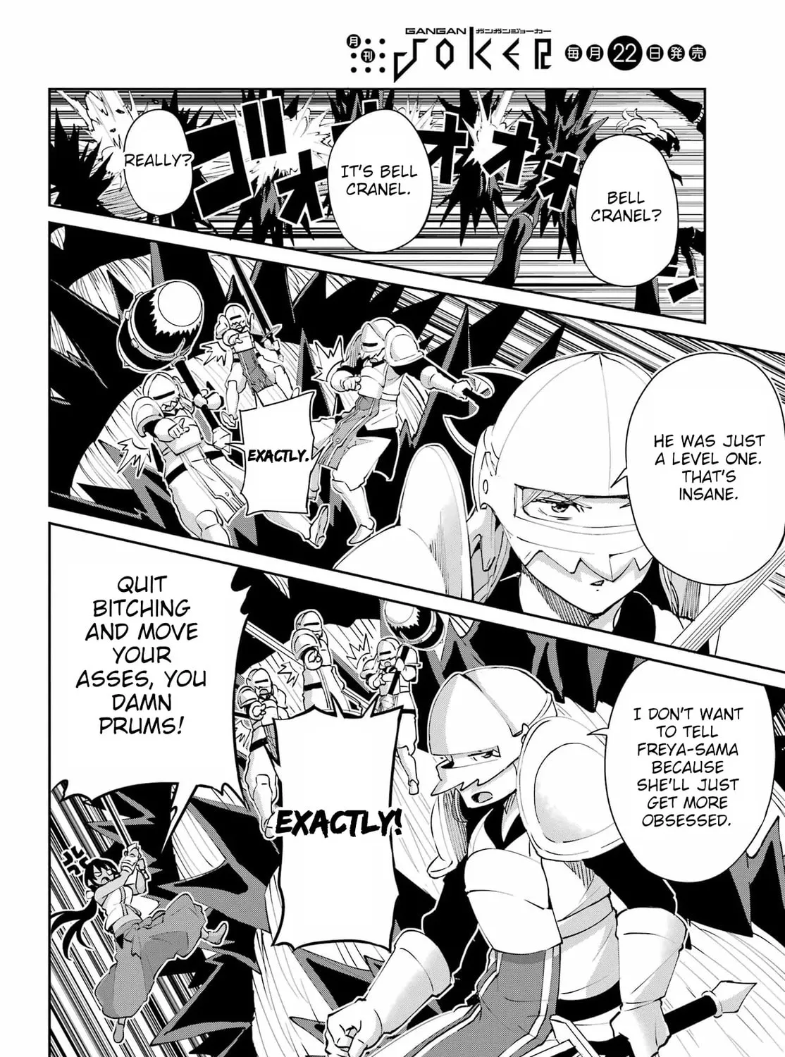 Is It Wrong to Try to Pick Up Girls in a Dungeon? On the Side: Sword Oratoria Chapter 136 page 123 - 