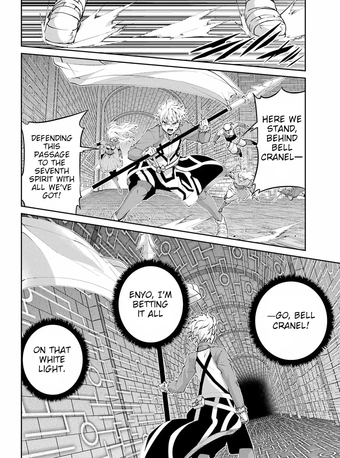 Is It Wrong to Try to Pick Up Girls in a Dungeon? On the Side: Sword Oratoria Chapter 136 page 87 - 