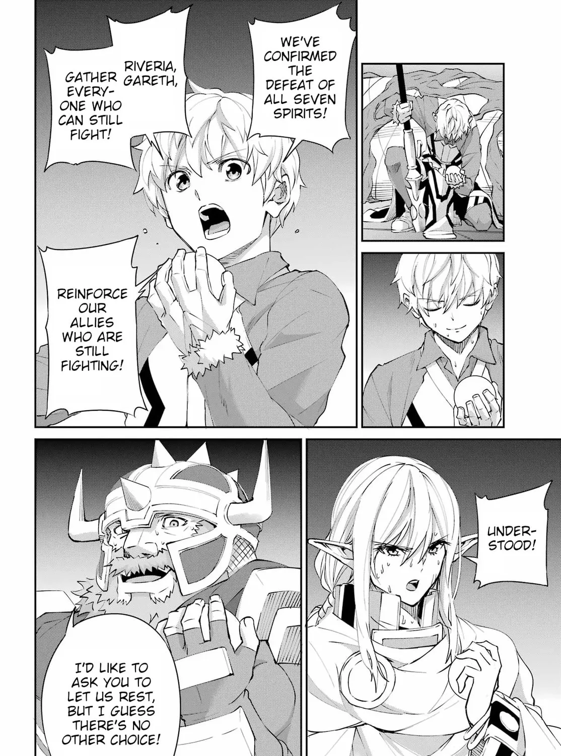 Is It Wrong to Try to Pick Up Girls in a Dungeon? On the Side: Sword Oratoria Chapter 137 page 64 - 