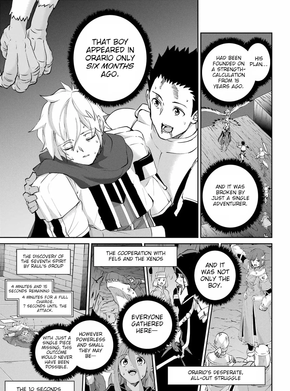Is It Wrong to Try to Pick Up Girls in a Dungeon? On the Side: Sword Oratoria Chapter 137 page 71 - 
