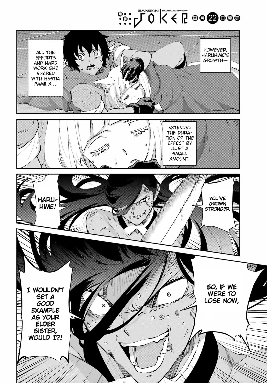 Is It Wrong to Try to Pick Up Girls in a Dungeon? On the Side: Sword Oratoria Chapter 138 page 28 - 