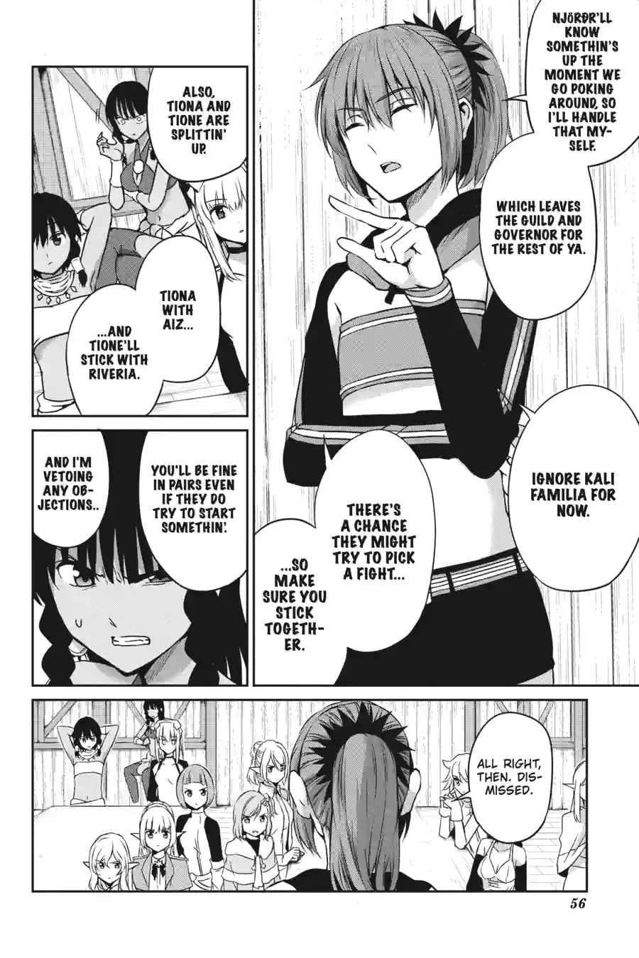 Is It Wrong to Try to Pick Up Girls in a Dungeon? On the Side: Sword Oratoria Chapter 139 page 18 - 
