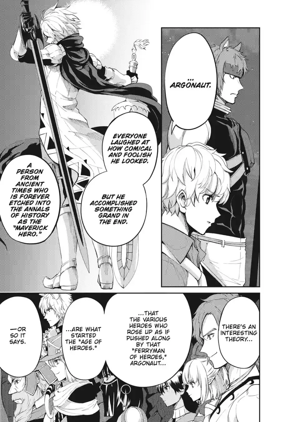 Is It Wrong to Try to Pick Up Girls in a Dungeon? On the Side: Sword Oratoria Chapter 14.2 page 3 - 