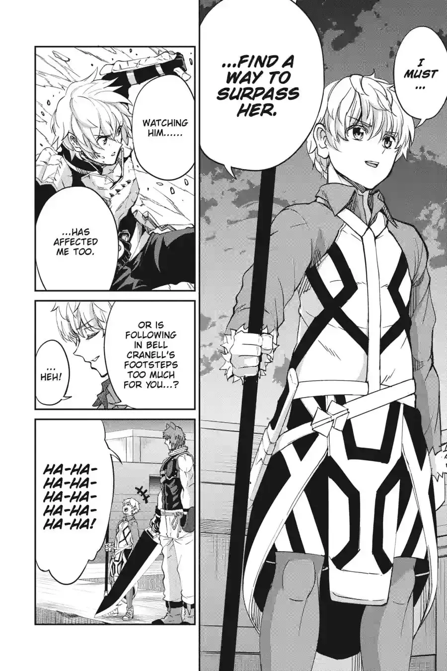 Is It Wrong to Try to Pick Up Girls in a Dungeon? On the Side: Sword Oratoria Chapter 14.2 page 6 - 