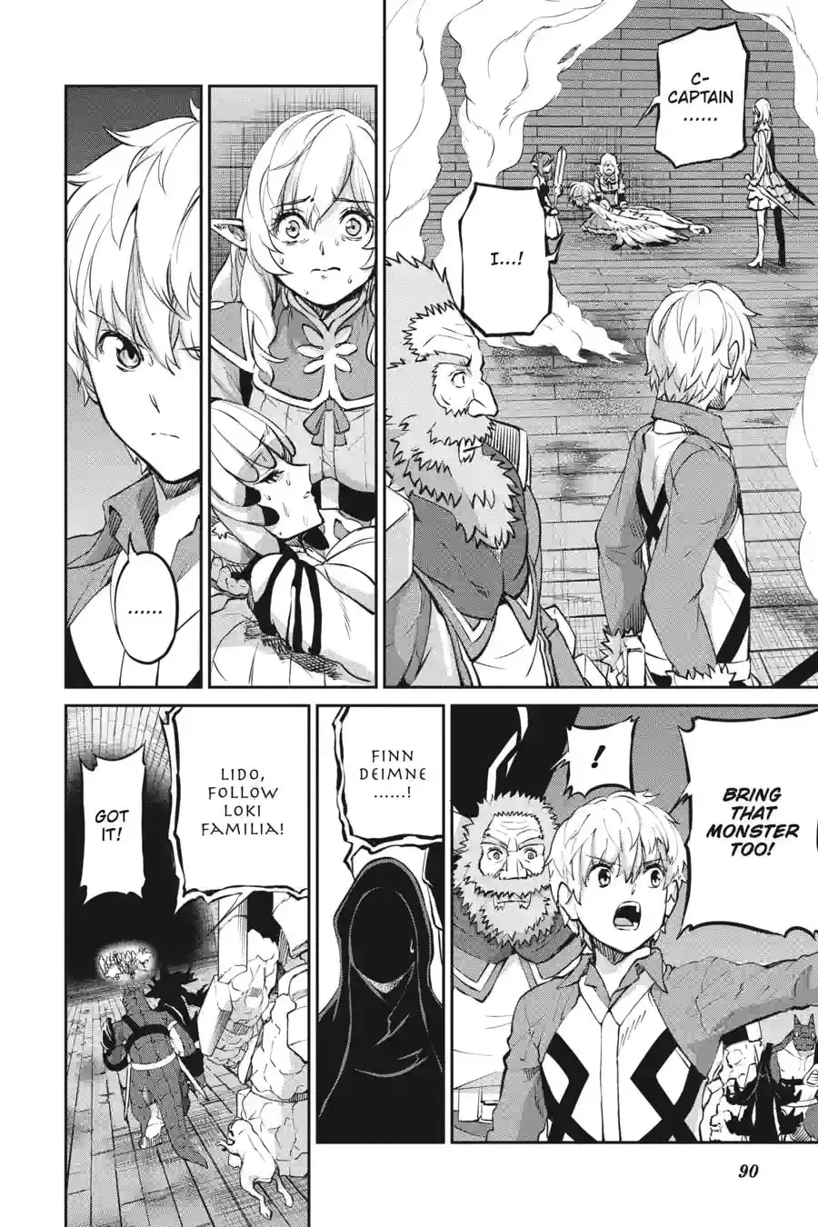 Is It Wrong to Try to Pick Up Girls in a Dungeon? On the Side: Sword Oratoria Chapter 14.7 page 12 - 