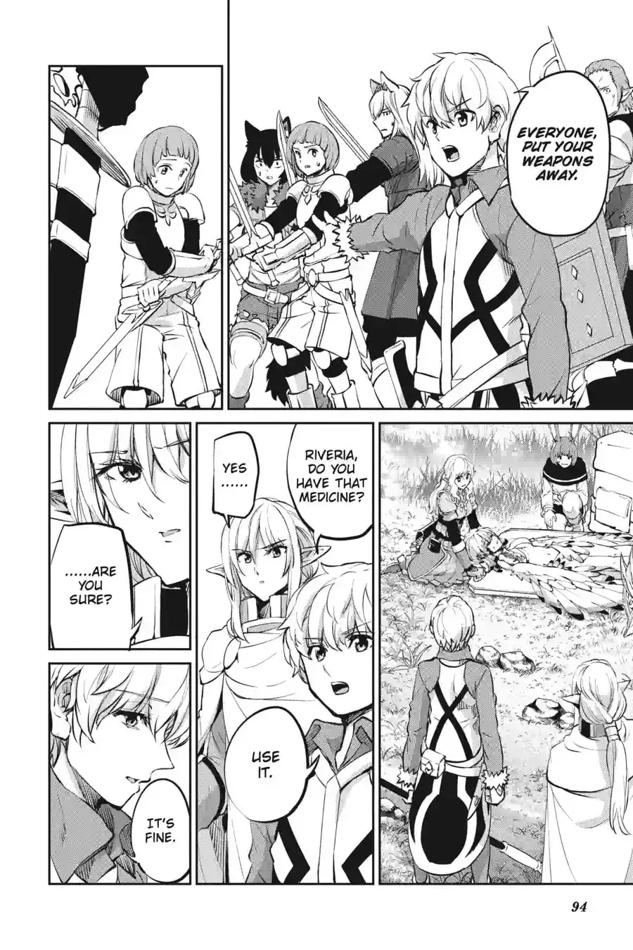 Is It Wrong to Try to Pick Up Girls in a Dungeon? On the Side: Sword Oratoria Chapter 14.8 page 2 - 