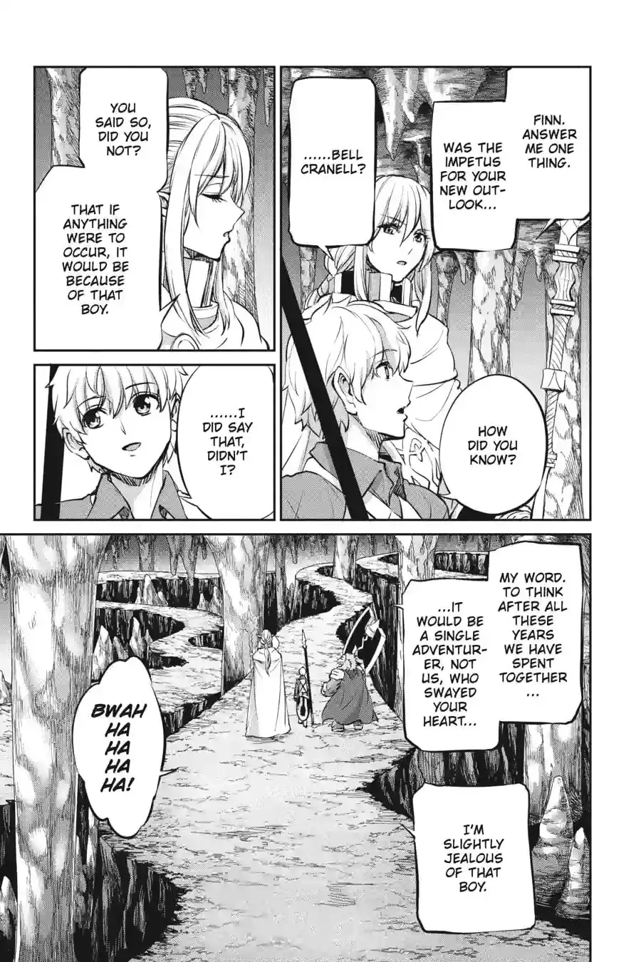 Is It Wrong to Try to Pick Up Girls in a Dungeon? On the Side: Sword Oratoria Chapter 14.8 page 11 - 