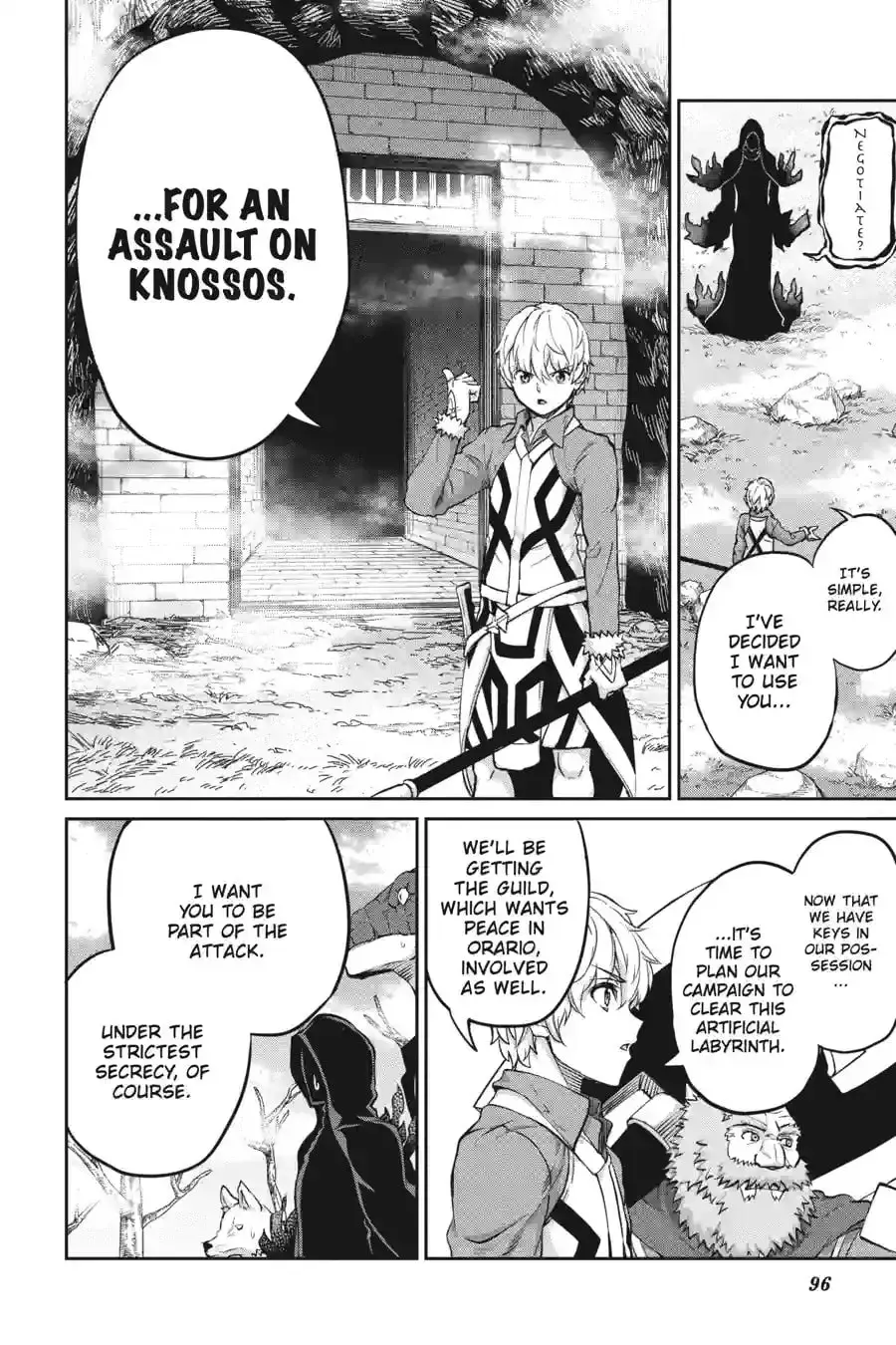 Is It Wrong to Try to Pick Up Girls in a Dungeon? On the Side: Sword Oratoria Chapter 14.8 page 4 - 