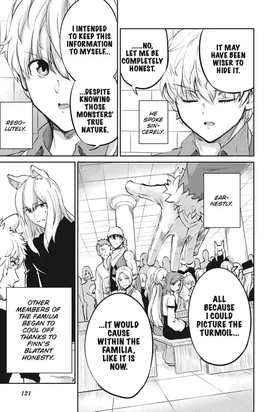 Is It Wrong to Try to Pick Up Girls in a Dungeon? On the Side: Sword Oratoria Chapter 14.9 page 11 - 