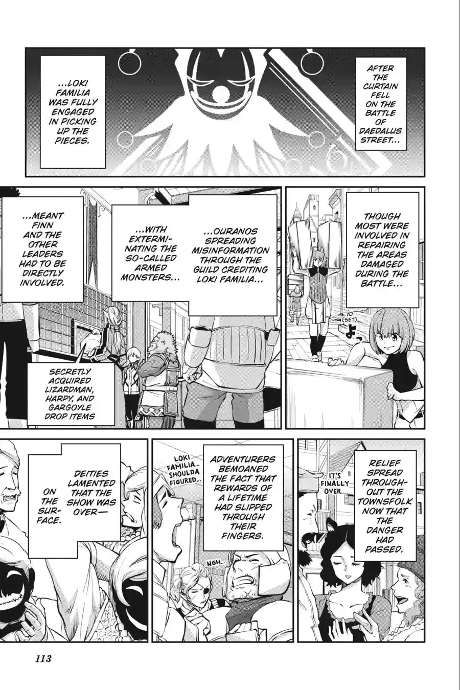Is It Wrong to Try to Pick Up Girls in a Dungeon? On the Side: Sword Oratoria Chapter 14.9 page 3 - 
