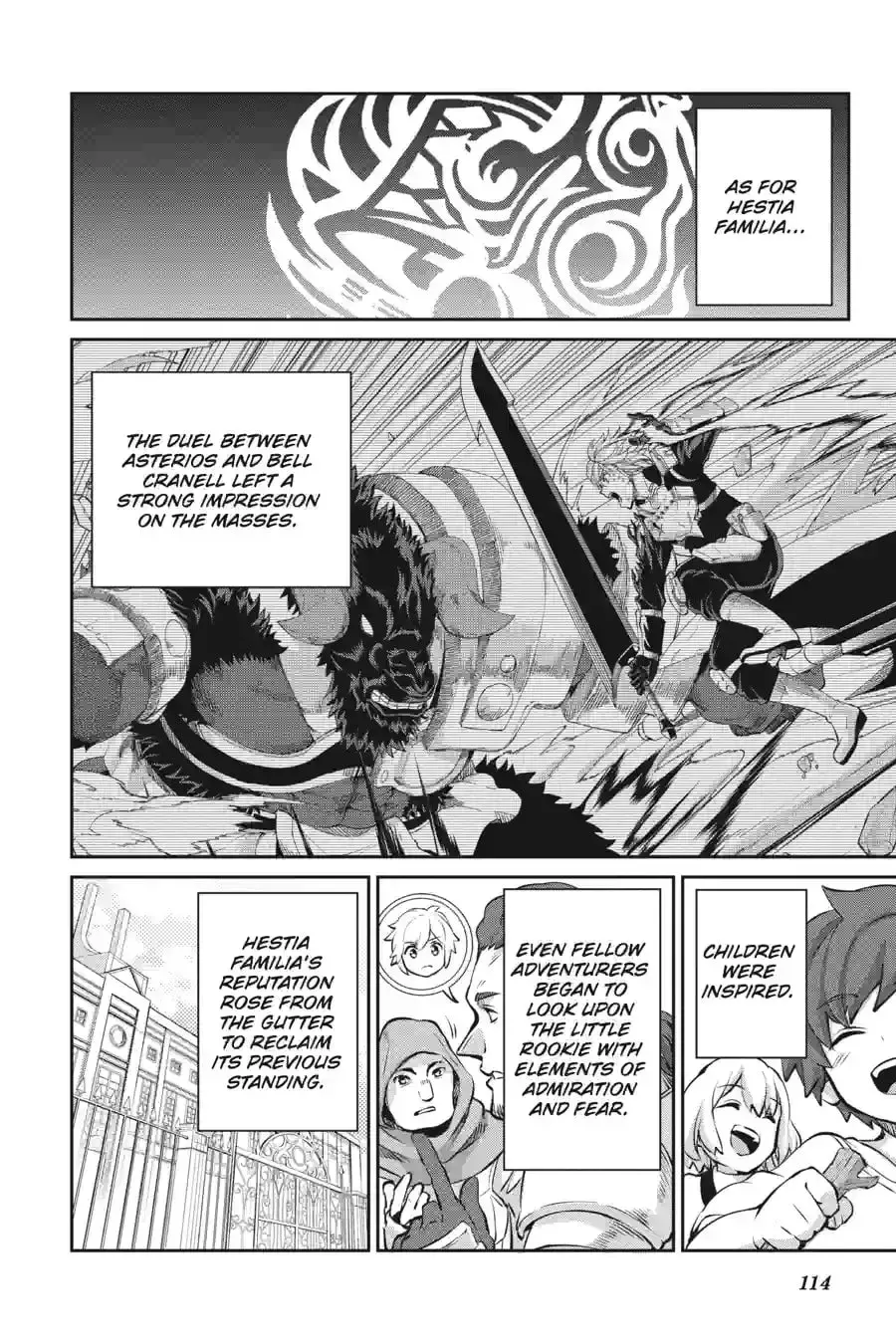 Is It Wrong to Try to Pick Up Girls in a Dungeon? On the Side: Sword Oratoria Chapter 14.9 page 4 - 