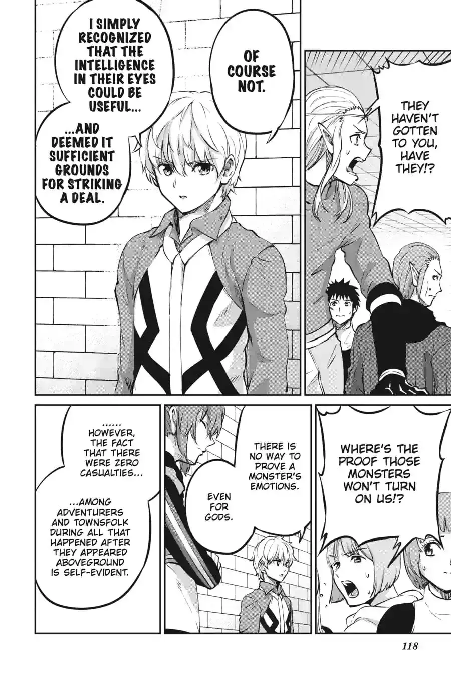 Is It Wrong to Try to Pick Up Girls in a Dungeon? On the Side: Sword Oratoria Chapter 14.9 page 8 - 