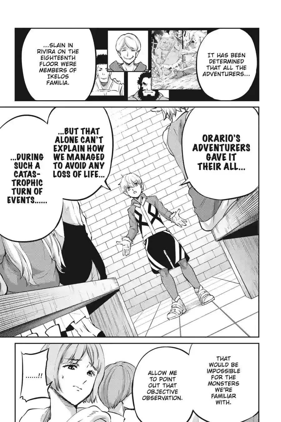 Is It Wrong to Try to Pick Up Girls in a Dungeon? On the Side: Sword Oratoria Chapter 14.9 page 9 - 