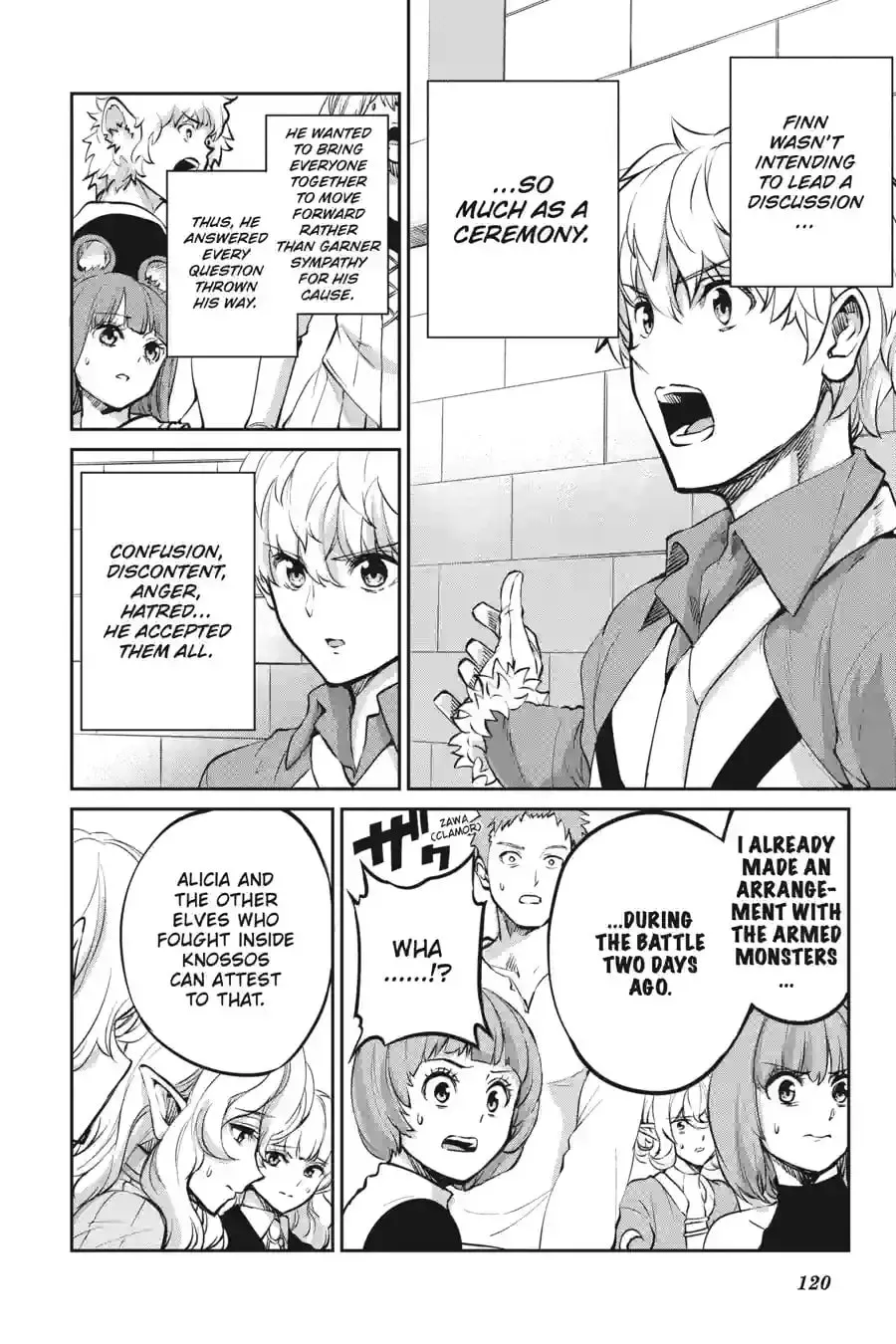 Is It Wrong to Try to Pick Up Girls in a Dungeon? On the Side: Sword Oratoria Chapter 14.9 page 10 - 