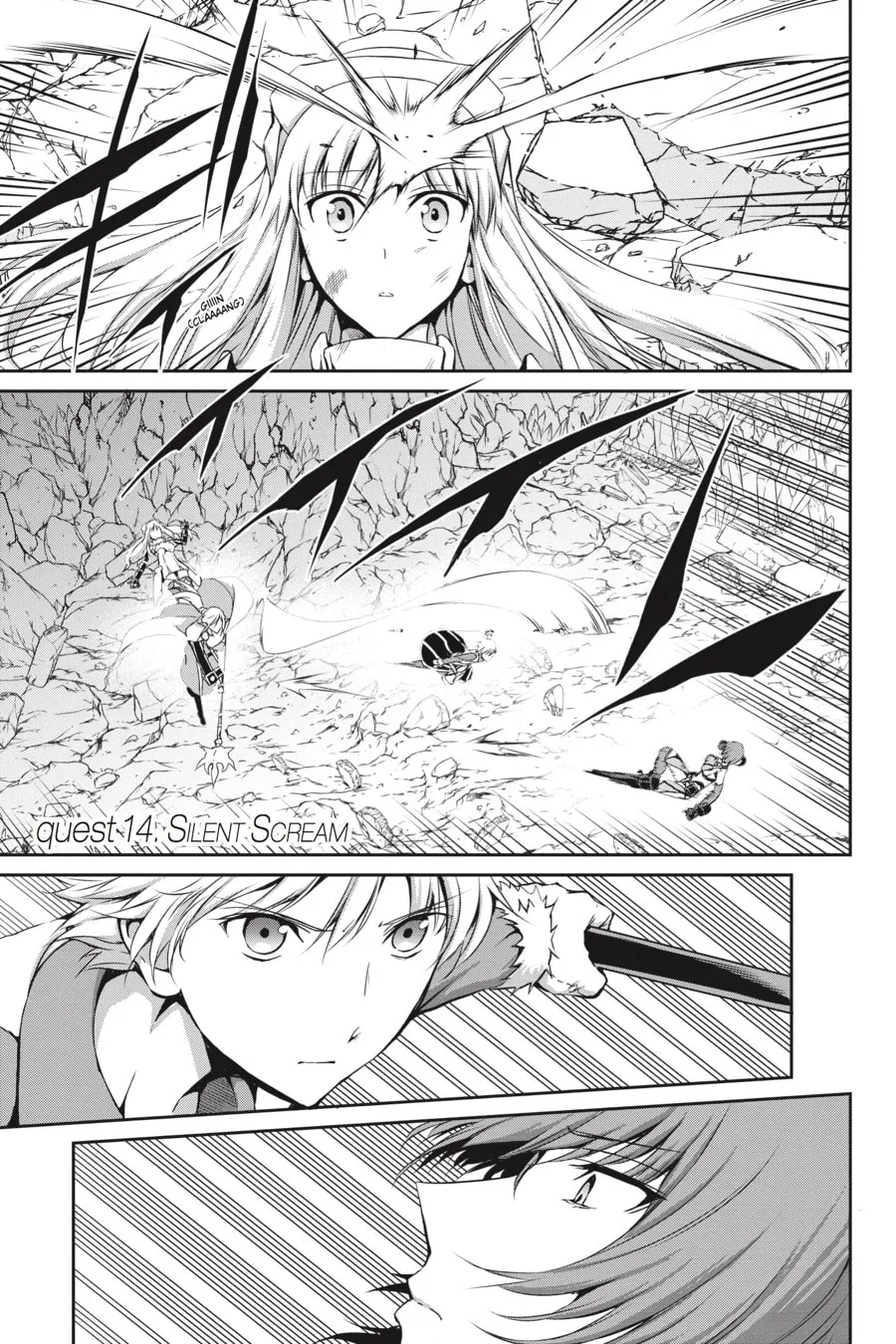 Is It Wrong to Try to Pick Up Girls in a Dungeon? On the Side: Sword Oratoria Chapter 14 page 1 - 