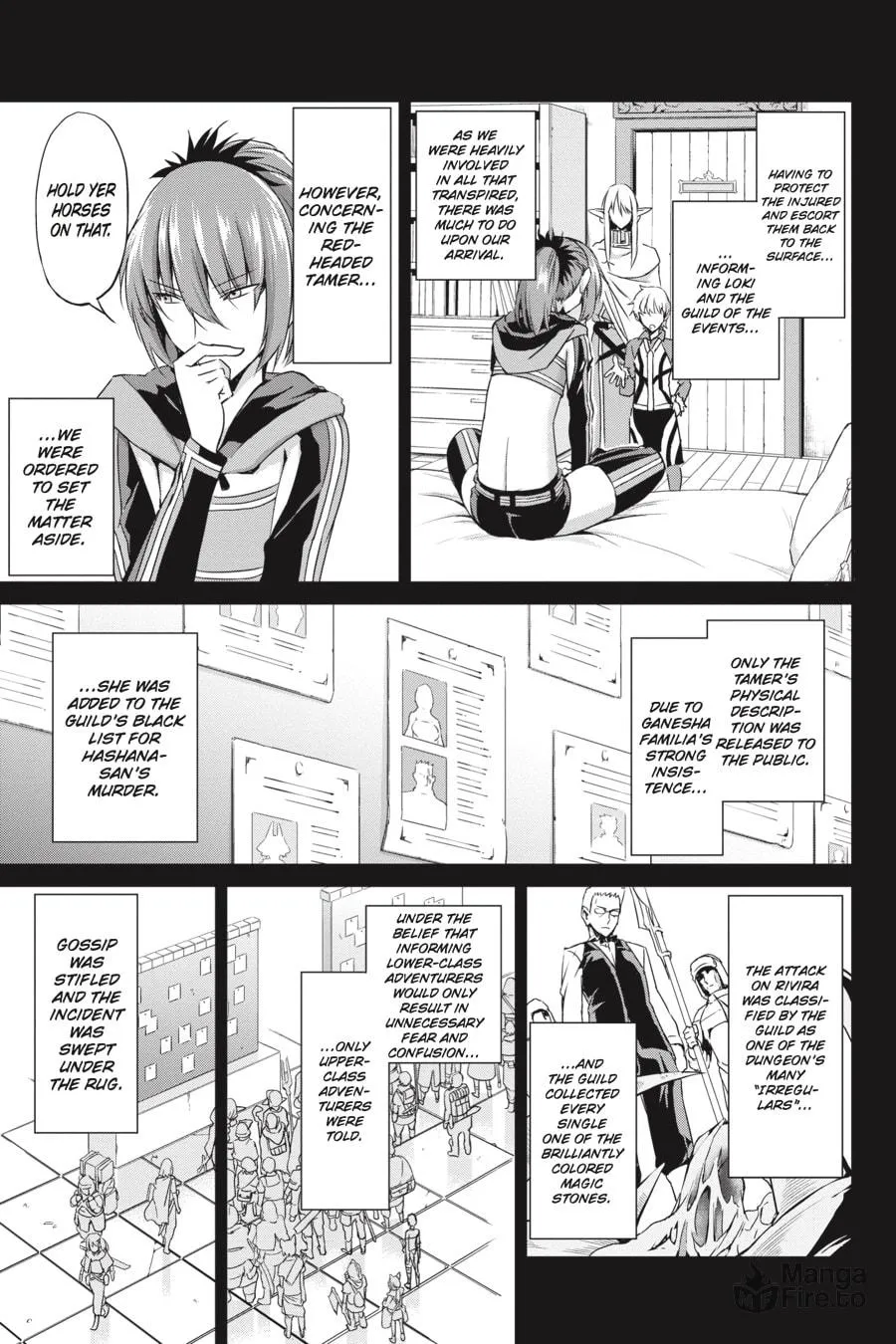 Is It Wrong to Try to Pick Up Girls in a Dungeon? On the Side: Sword Oratoria Chapter 14 page 27 - 