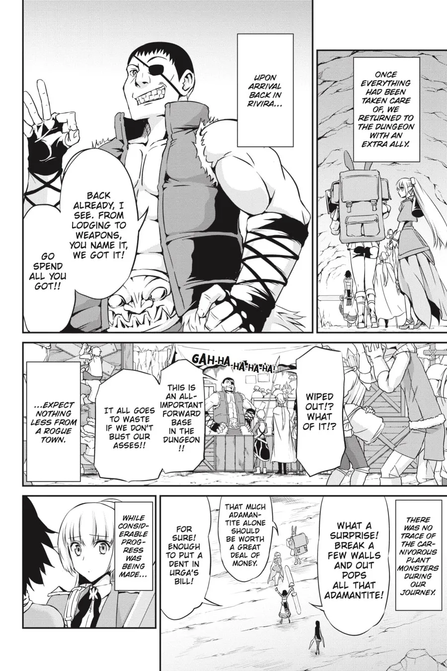Is It Wrong to Try to Pick Up Girls in a Dungeon? On the Side: Sword Oratoria Chapter 14 page 28 - 