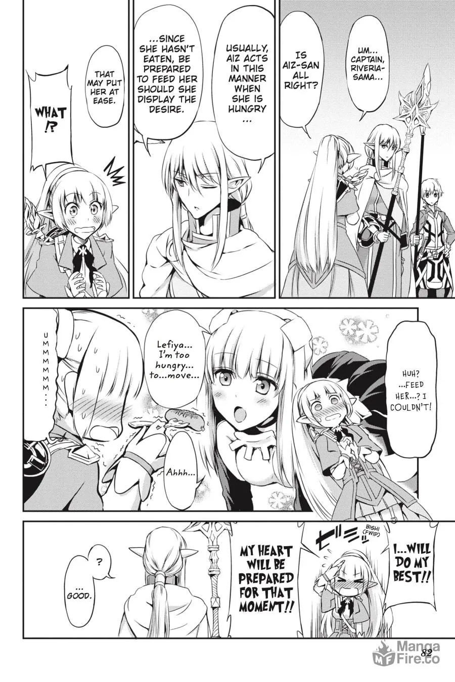 Is It Wrong to Try to Pick Up Girls in a Dungeon? On the Side: Sword Oratoria Chapter 14 page 30 - 