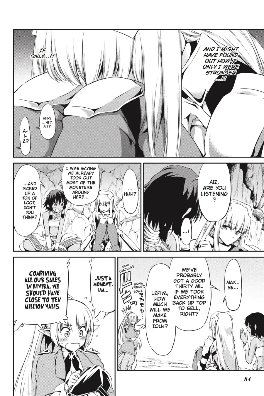 Is It Wrong to Try to Pick Up Girls in a Dungeon? On the Side: Sword Oratoria Chapter 14 page 32 - 