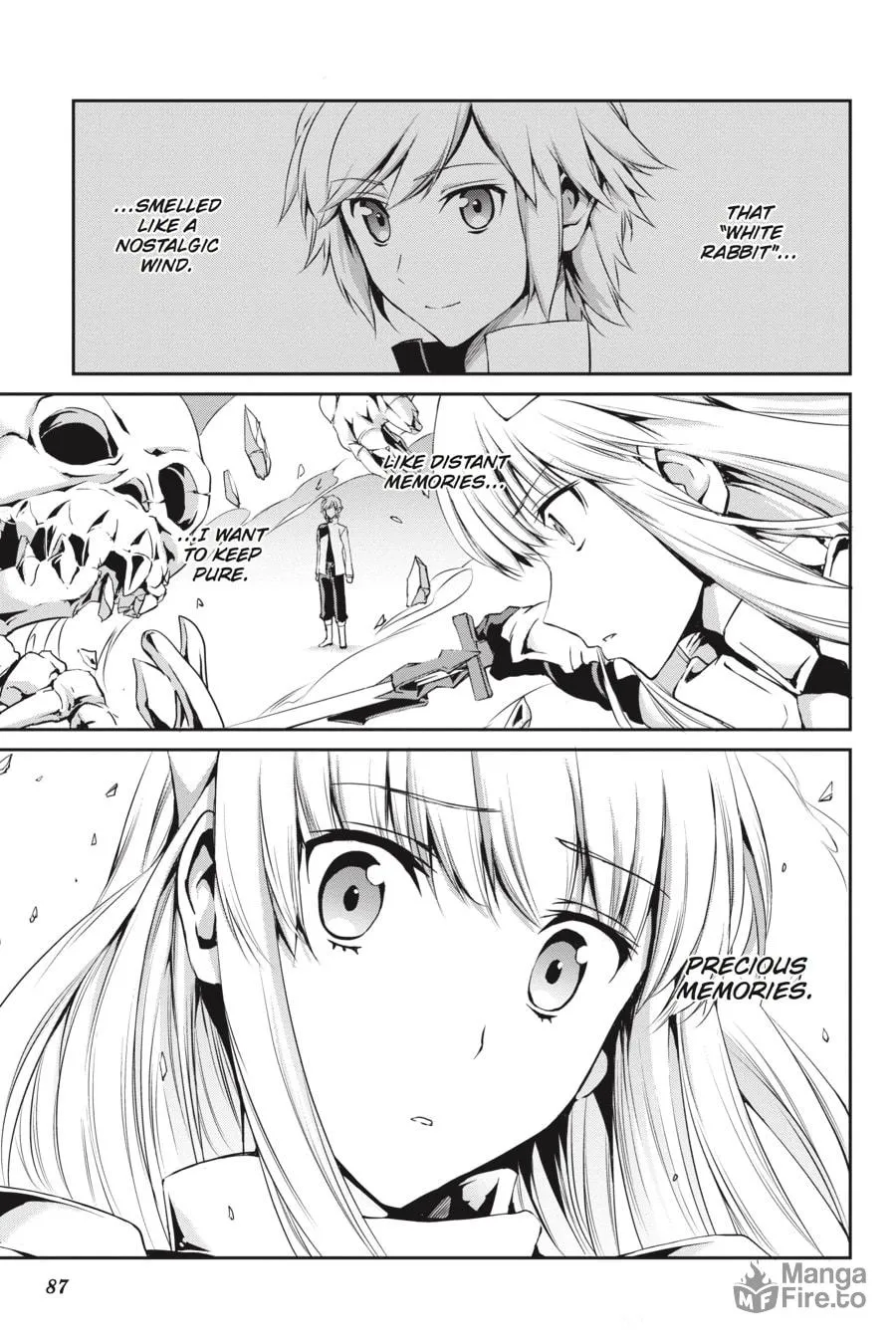 Is It Wrong to Try to Pick Up Girls in a Dungeon? On the Side: Sword Oratoria Chapter 14 page 35 - 