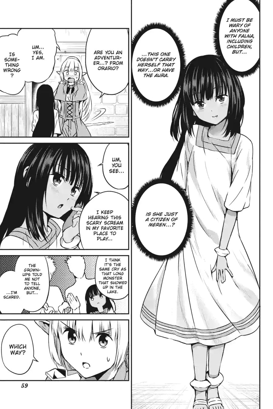 Is It Wrong to Try to Pick Up Girls in a Dungeon? On the Side: Sword Oratoria Chapter 140 page 3 - 