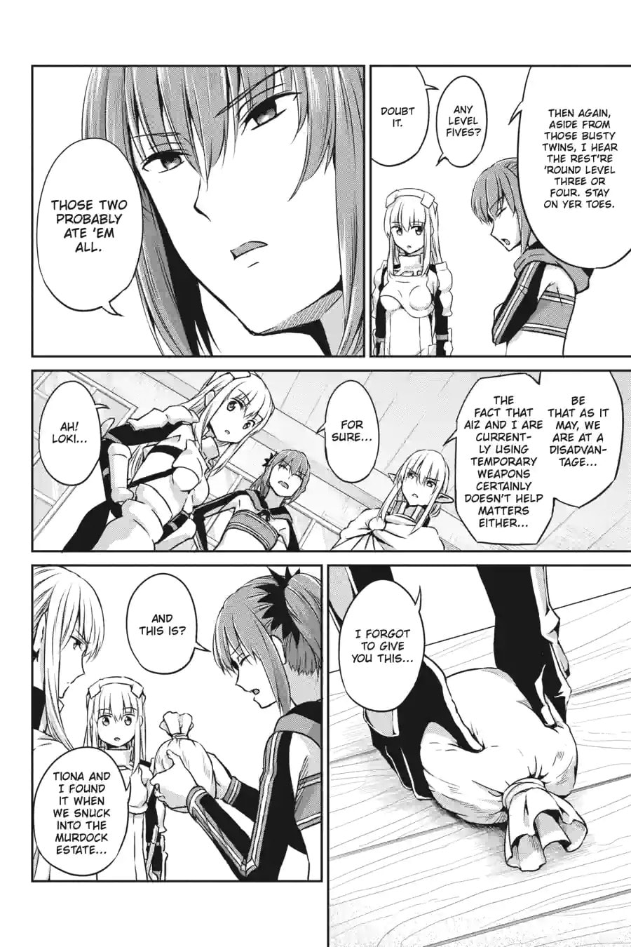 Is It Wrong to Try to Pick Up Girls in a Dungeon? On the Side: Sword Oratoria Chapter 142 page 16 - 