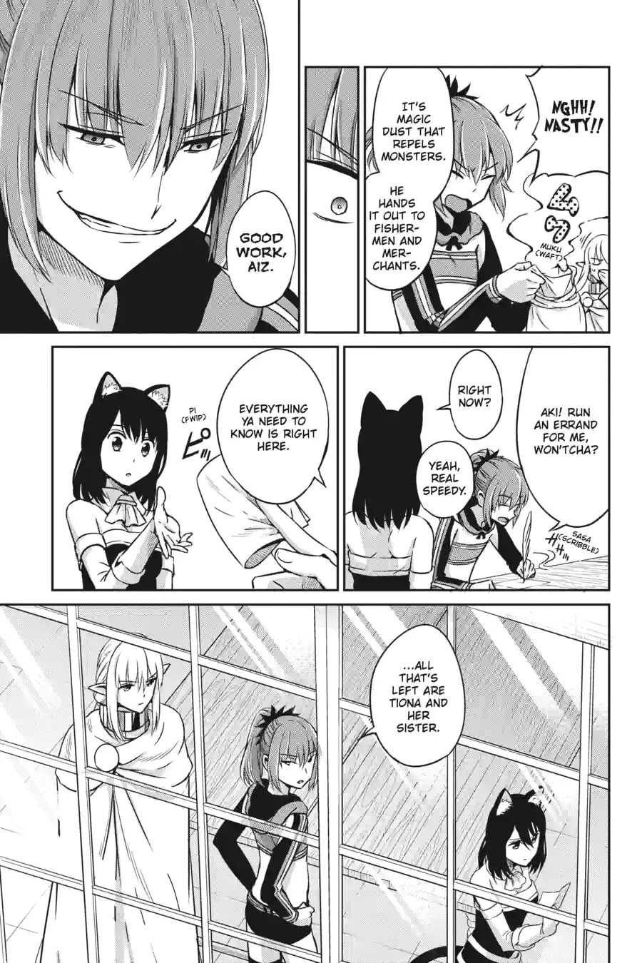Is It Wrong to Try to Pick Up Girls in a Dungeon? On the Side: Sword Oratoria Chapter 142 page 17 - 