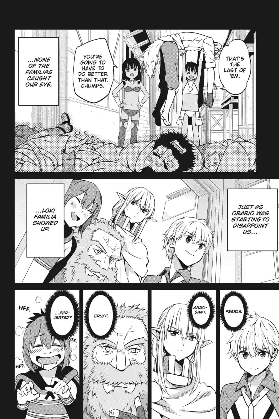 Is It Wrong to Try to Pick Up Girls in a Dungeon? On the Side: Sword Oratoria Chapter 142 page 4 - 