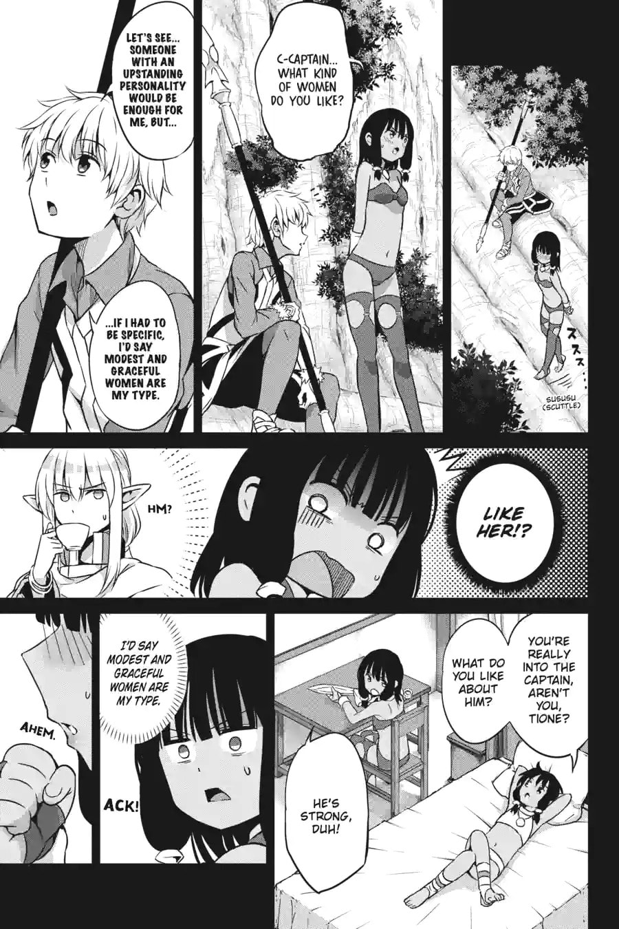 Is It Wrong to Try to Pick Up Girls in a Dungeon? On the Side: Sword Oratoria Chapter 142 page 9 - 