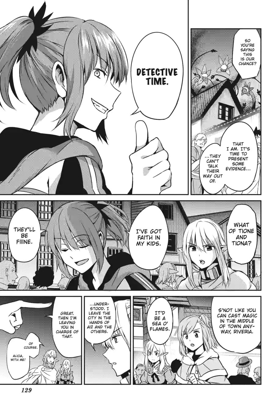 Is It Wrong to Try to Pick Up Girls in a Dungeon? On the Side: Sword Oratoria Chapter 143 page 15 - 