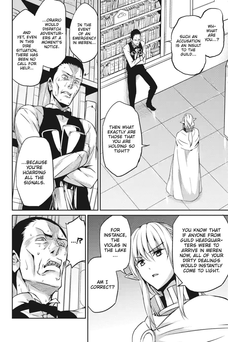 Is It Wrong to Try to Pick Up Girls in a Dungeon? On the Side: Sword Oratoria Chapter 147 page 6 - 