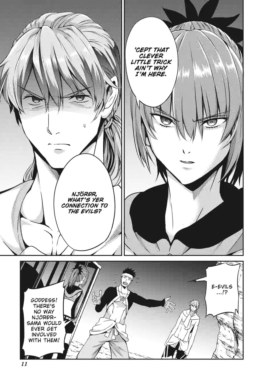 Is It Wrong to Try to Pick Up Girls in a Dungeon? On the Side: Sword Oratoria Chapter 147 page 9 - 